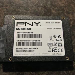 PNY SSD 250gb